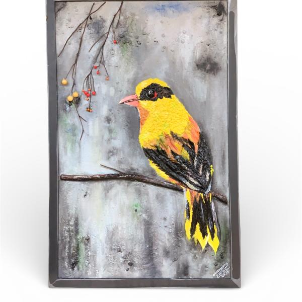 3d colorful bird painting 🇳🇬